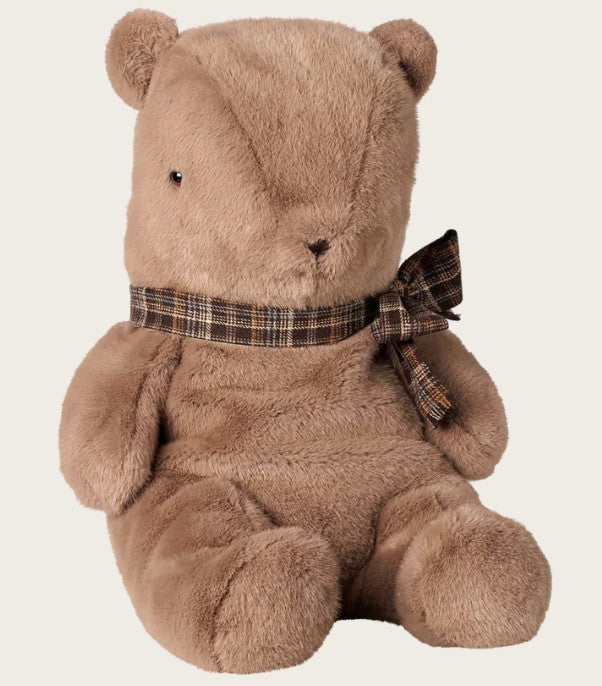 PREORDER Maileg Large Teddy Bear Plush (Dark Mushroom)