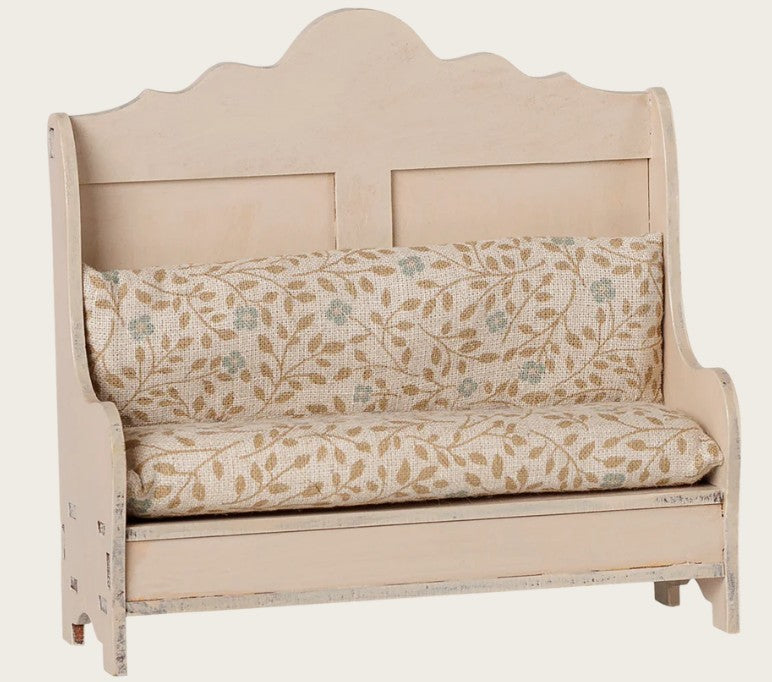 PREORDER Maileg Kitchen Bench, Mouse (Light Sand)