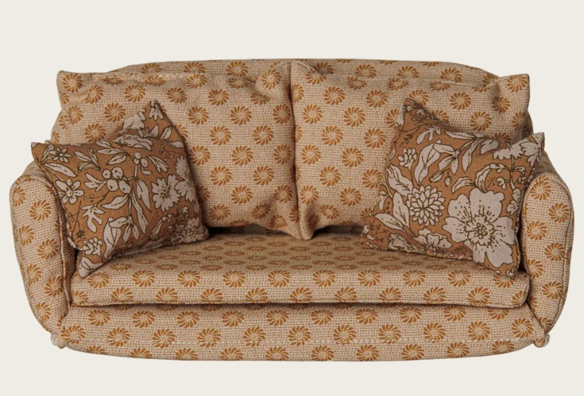 PREORDER Maileg Large Sofa Bed, Mouse (Ocher)