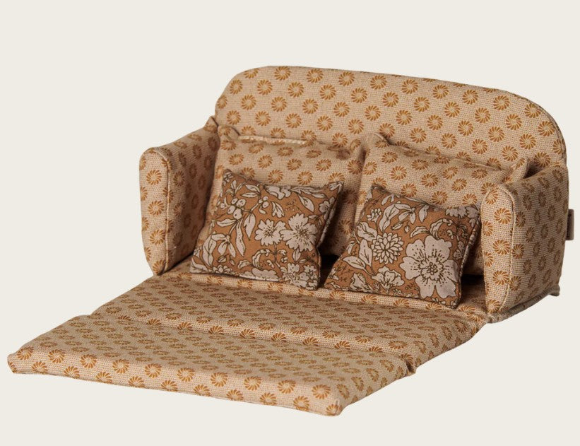 PREORDER Maileg Large Sofa Bed, Mouse (Ocher)