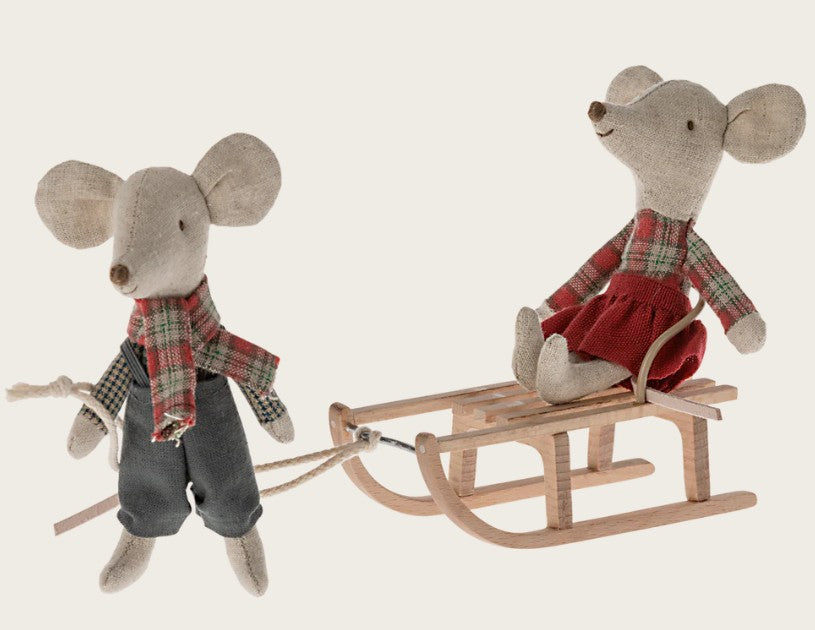 PREORDER Maileg Sled, Mouse