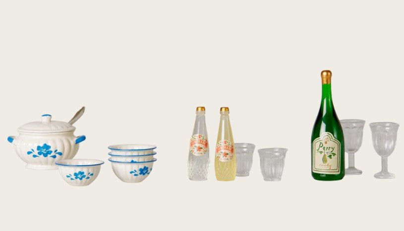 PREORDER Maileg Soup Set, Mouse