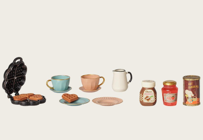 PREORDER Maileg Waffle Set, Mouse