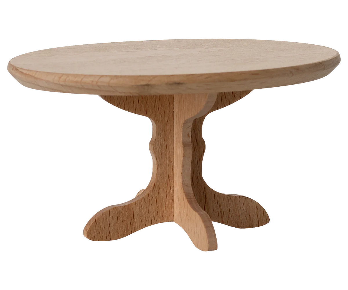 Maileg oval dining table, mouse