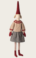 PREORDER Maileg Pixy Size 6, Girl (Skirt and Knitted Sweater)
