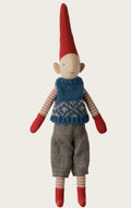 PREORDER Maileg Pixy Size 1 - Boy (Blue Knitted Vest)