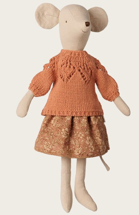 PREORDER Maileg Skirt and Sweater for Medium Mouse