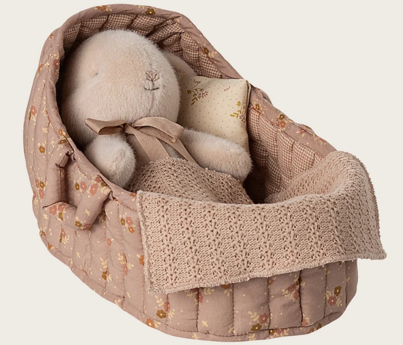 Maileg Large Carry Cot - Rose