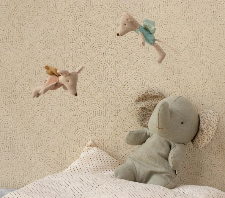 Maileg Little Fairy Mouse - Powder