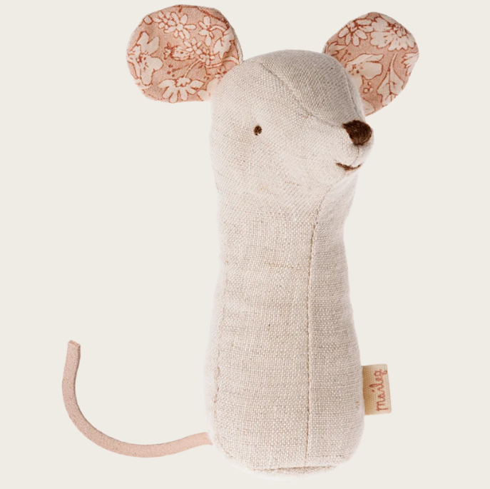 Maileg Lullaby Friends Mouse Rattle