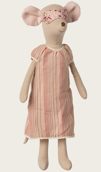Medium Mouse in Nightgown