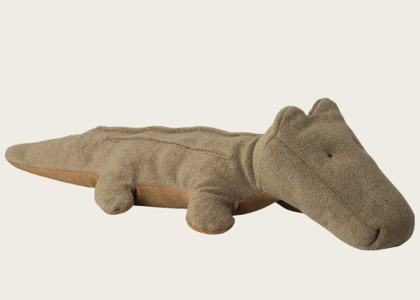 Maileg Safari Friends Medium Crocodile - Olive