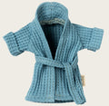 Maileg Bathrobe, Dad Mouse - Dusty Blue