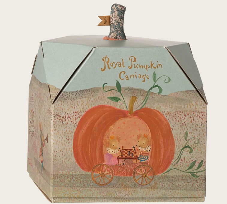 Maileg Mouse Pumpkin Carriage