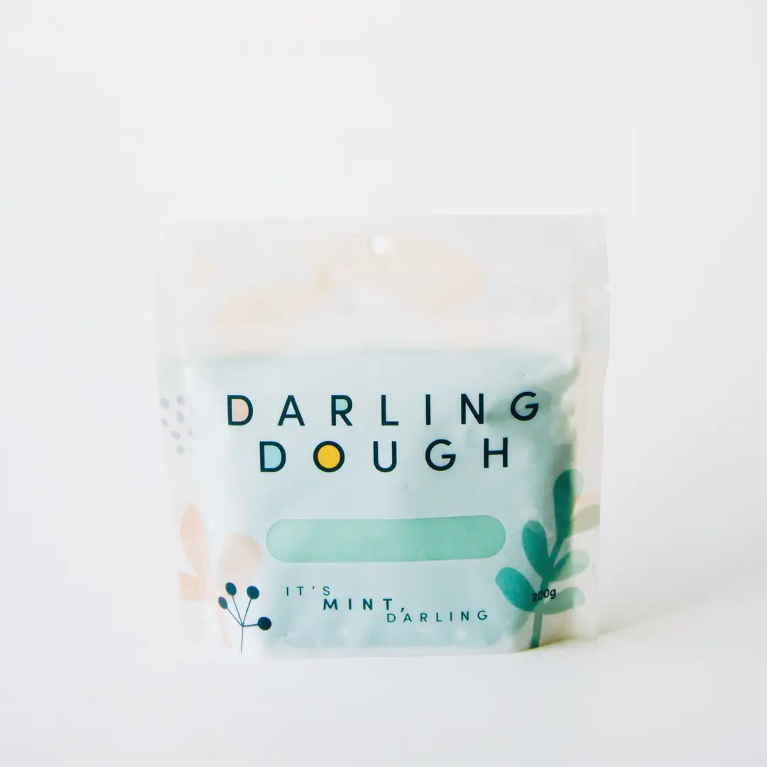 Green Non-Toxic Play Dough