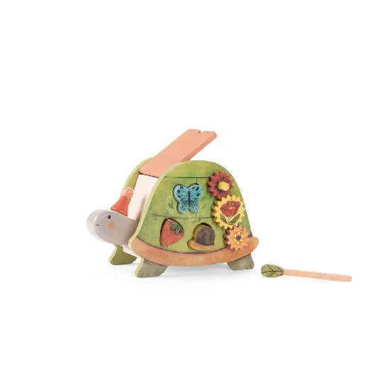 Wooden Activity Turtle - Trois Petits Lapins