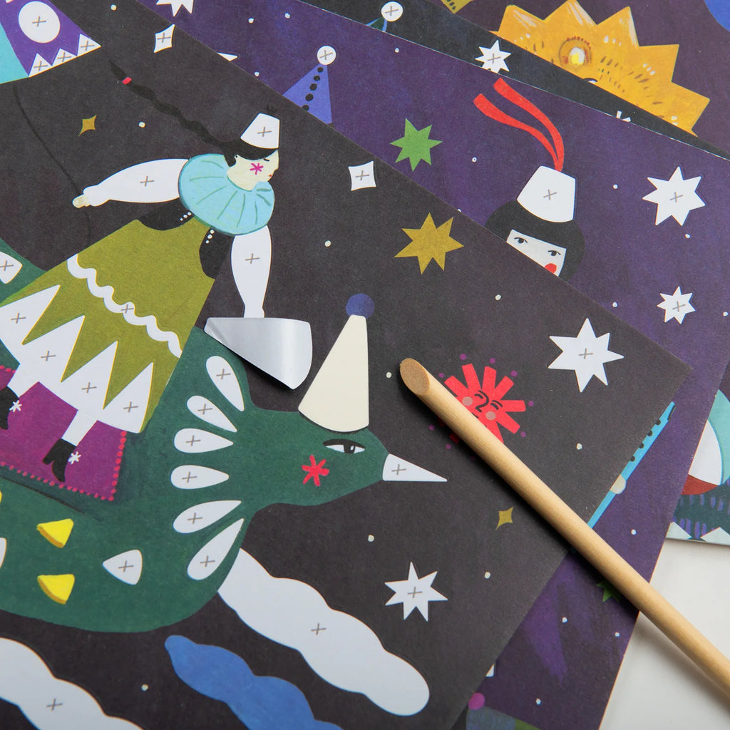 Cometes Filantes Fantasy Boards Sticker Craft