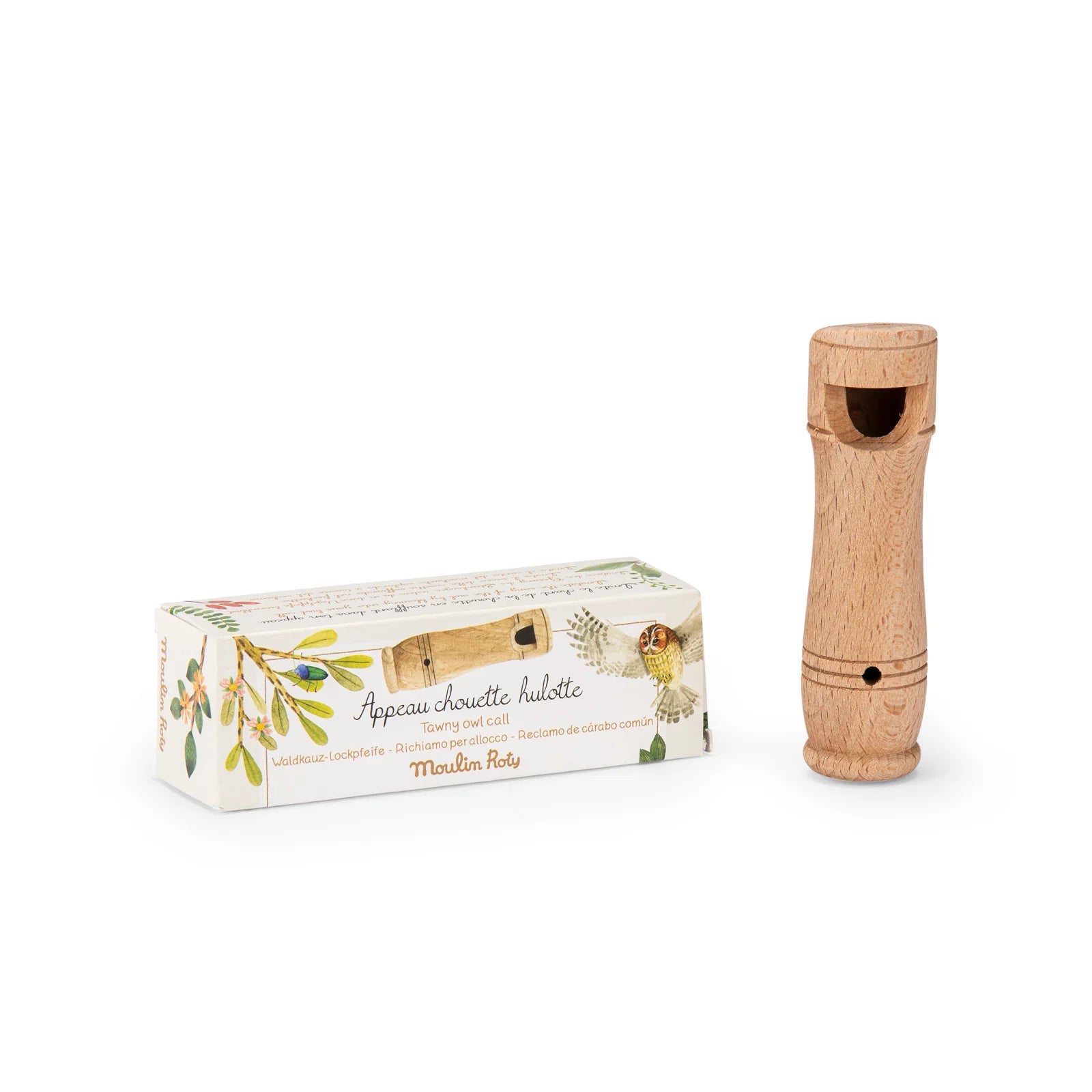 Wooden Tawny Owl Call
