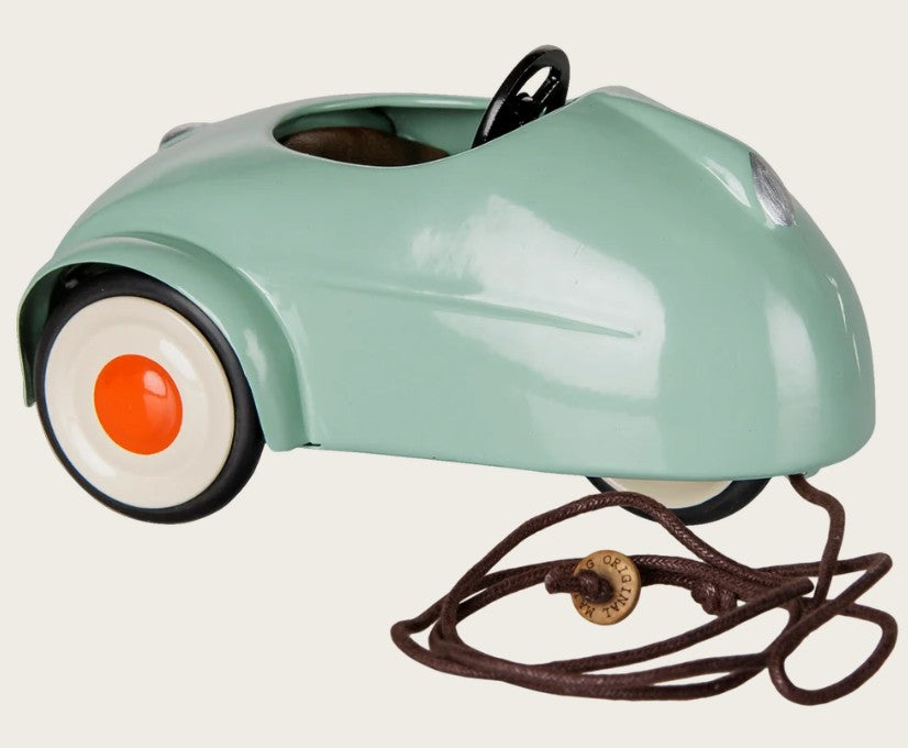 Maileg Car, Mouse - Light Mint