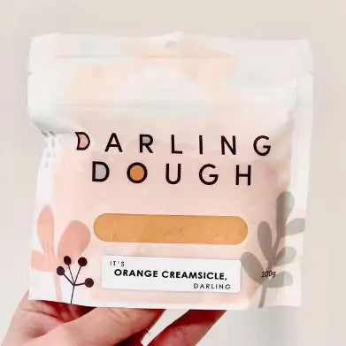 Orange Non-Toxic Play Dough