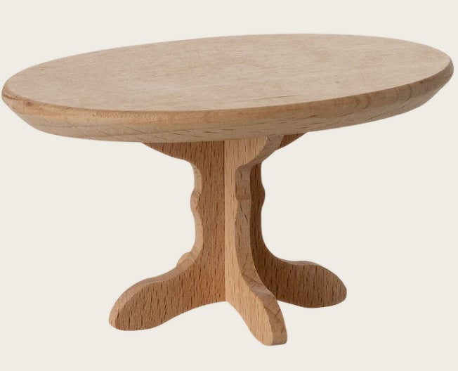 Maileg Oval Coffee Table, Mouse - Nature
