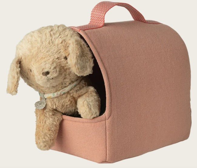 Maileg Pet Carrier - Coral
