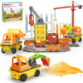 PicassoTiles 50pc Construction Magnetic Tile Building Set