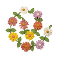 Felt Daisy Garland - Pink