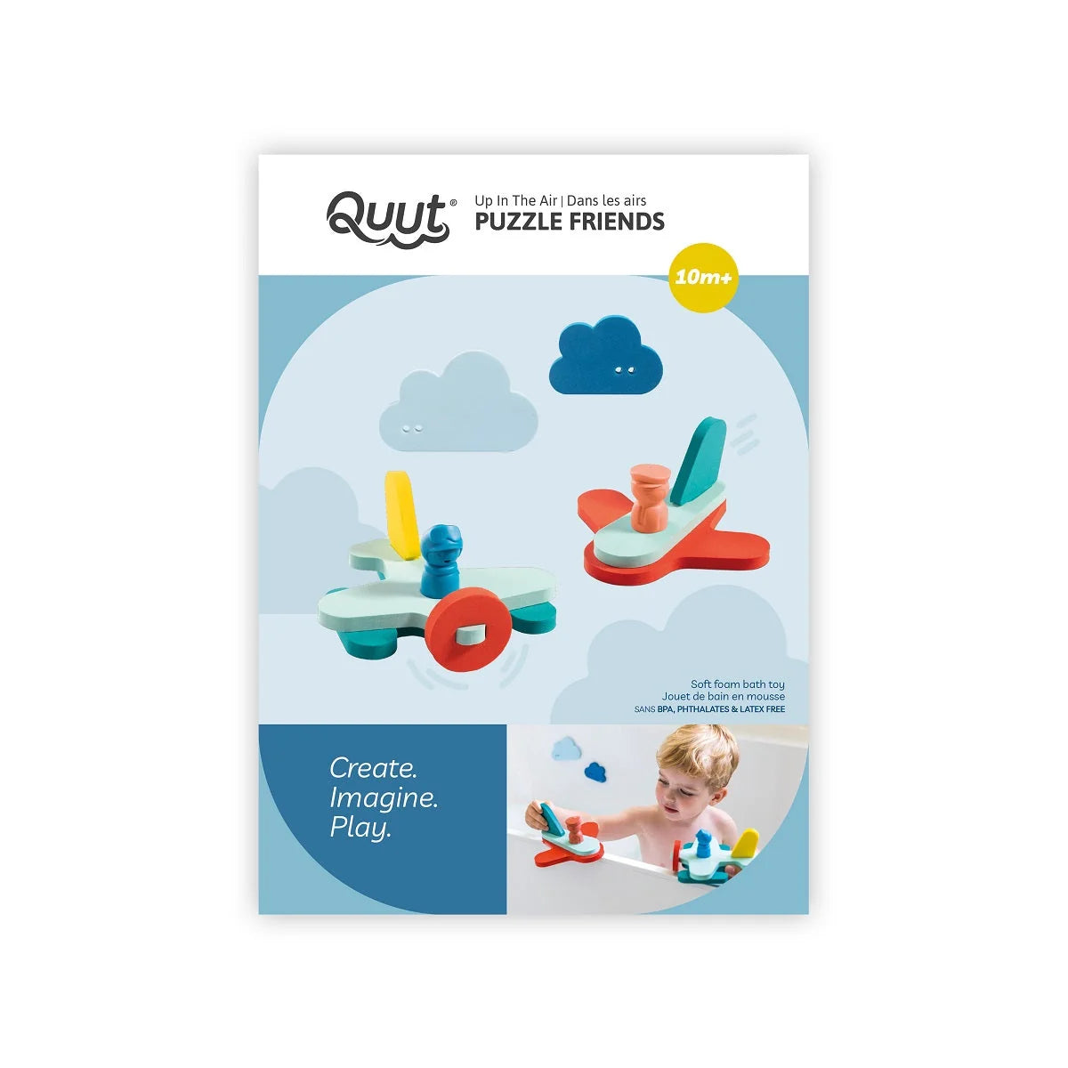 Puzzle Friends Up In the Air Bath Toy