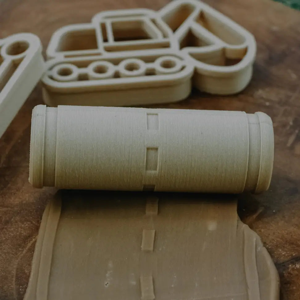 Road Roller Playdough Tool