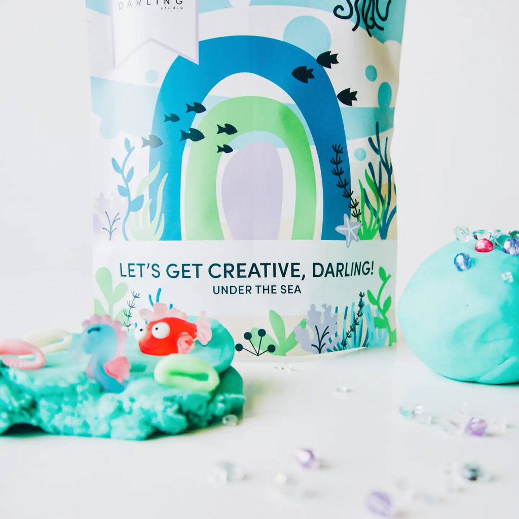 Under the Sea Non-Toxic Play Dough Kit