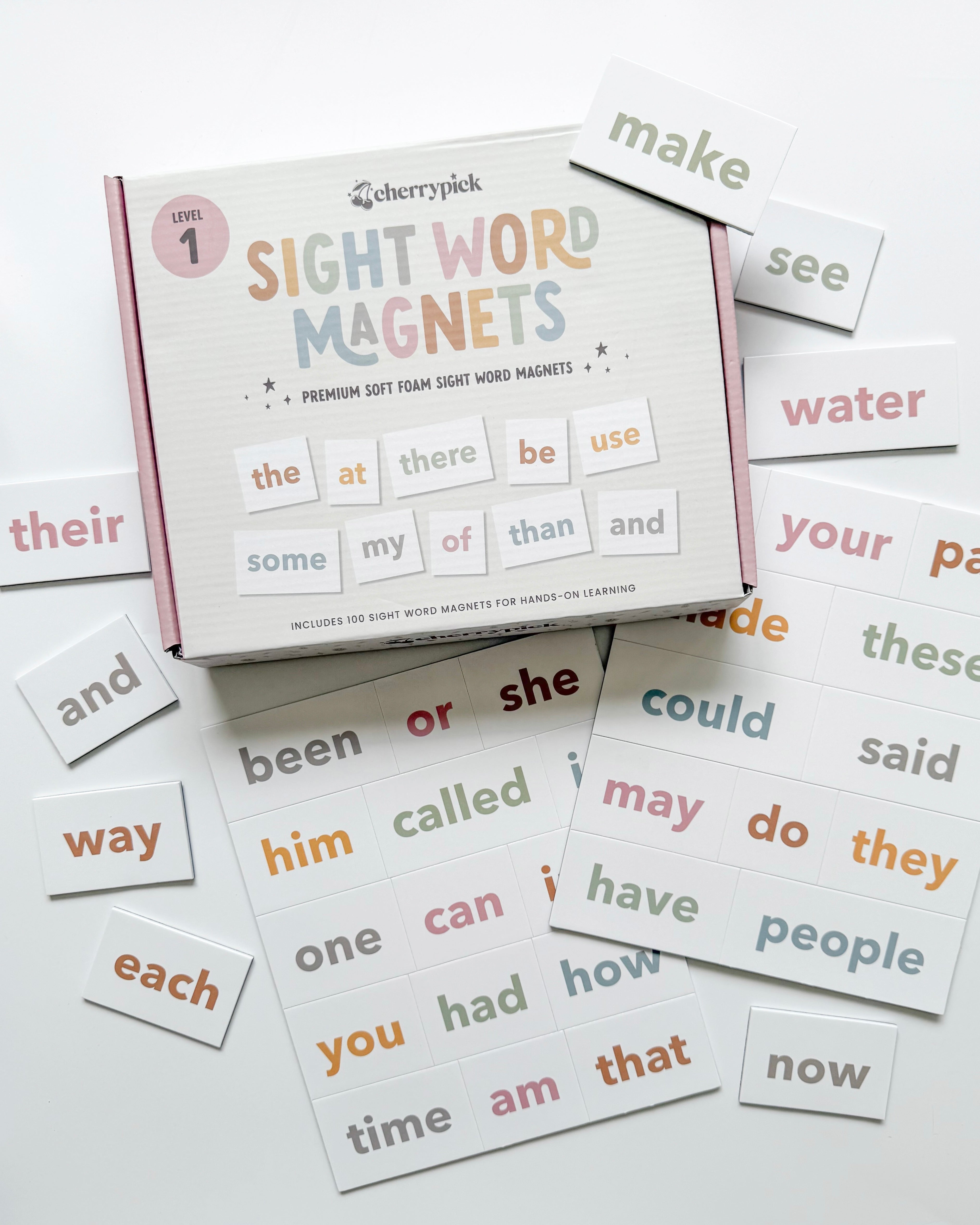 Sight Word Magnets for Early Reading - Level 1