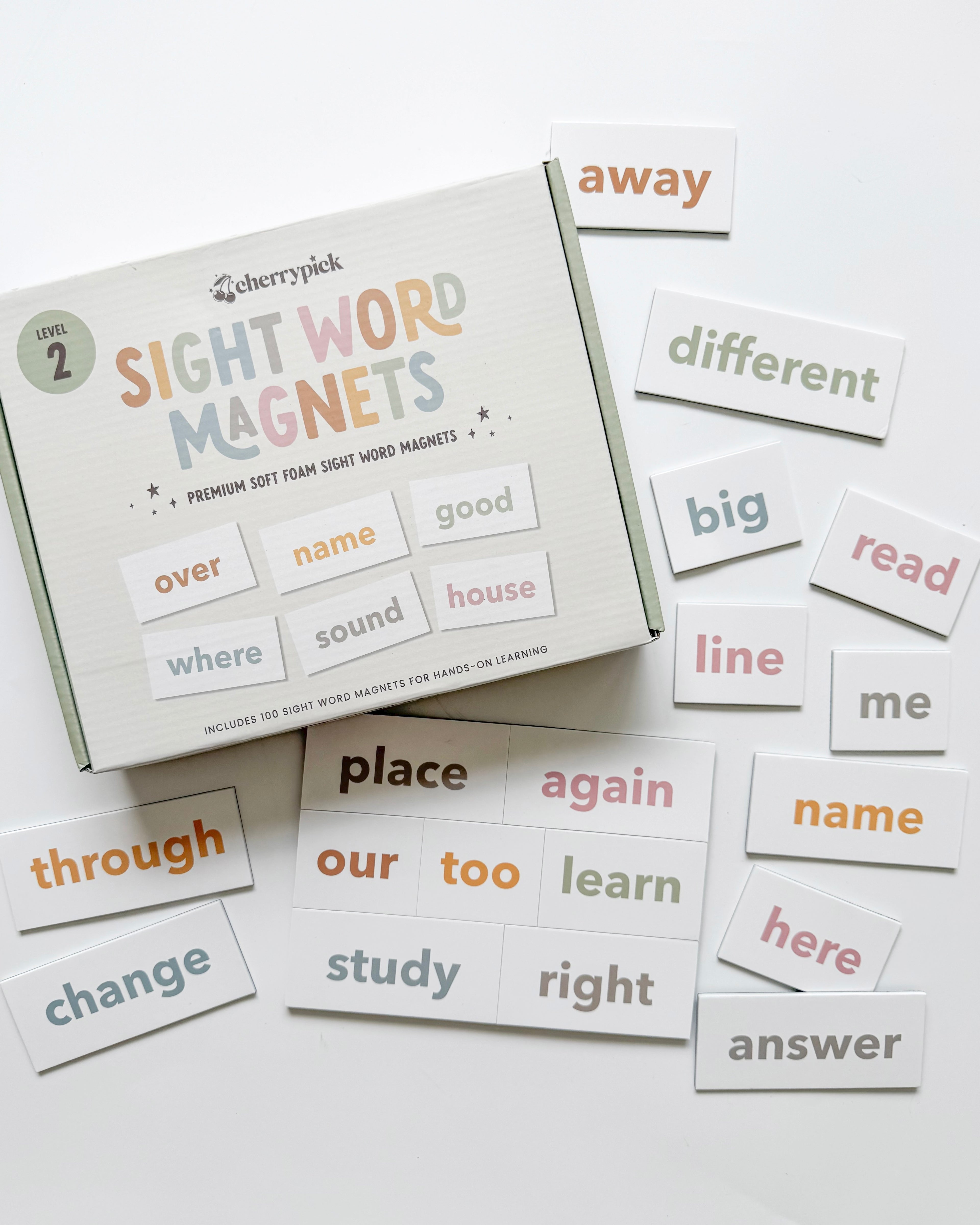 Sight Word Magnets for Early Reading - Level 2