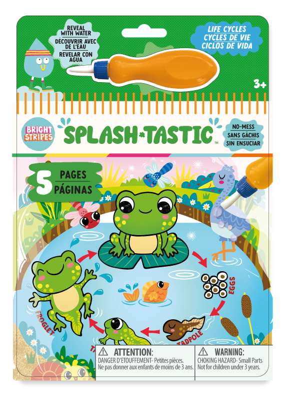 Splash-Tastic Mess-Free Colouring Book