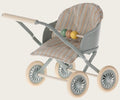 Maileg Stroller, Baby Mouse - Blue