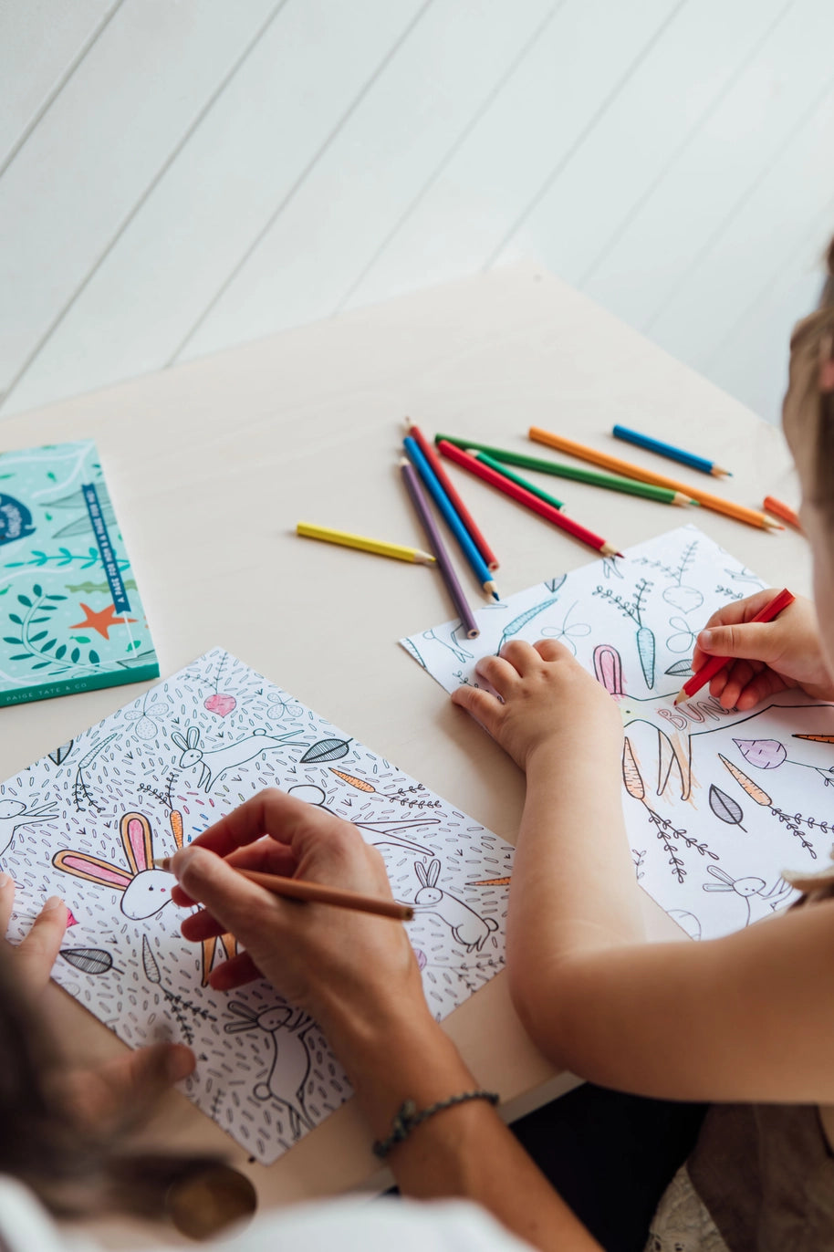Together: Mommy and Me Colouring Book