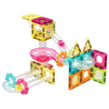 PicassoTiles 45pc Travel Size Marble Run Building Set
