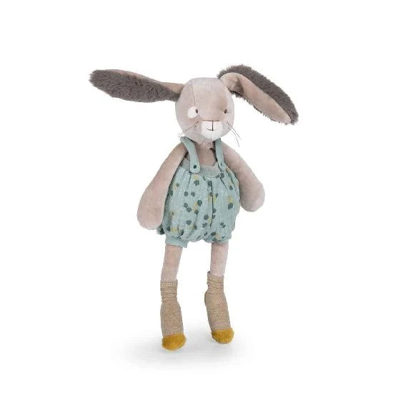 Trois Petits Lapins Rabbit Soft Toy - Sage