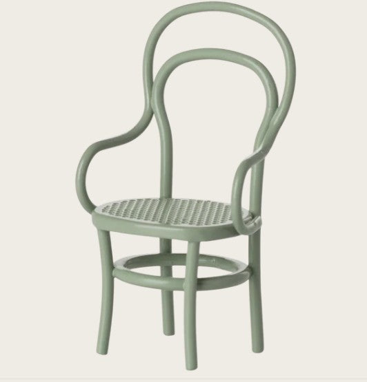 Maileg Vintage Chair, Mouse - Mint