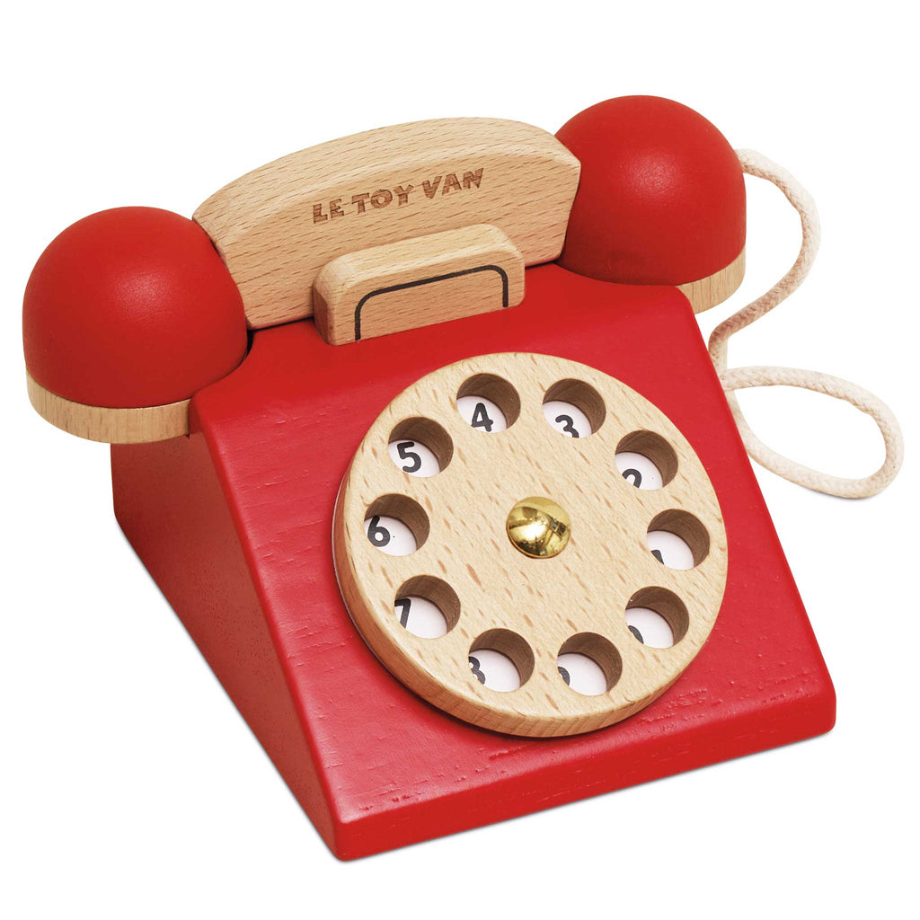 Wooden Vintage Phone