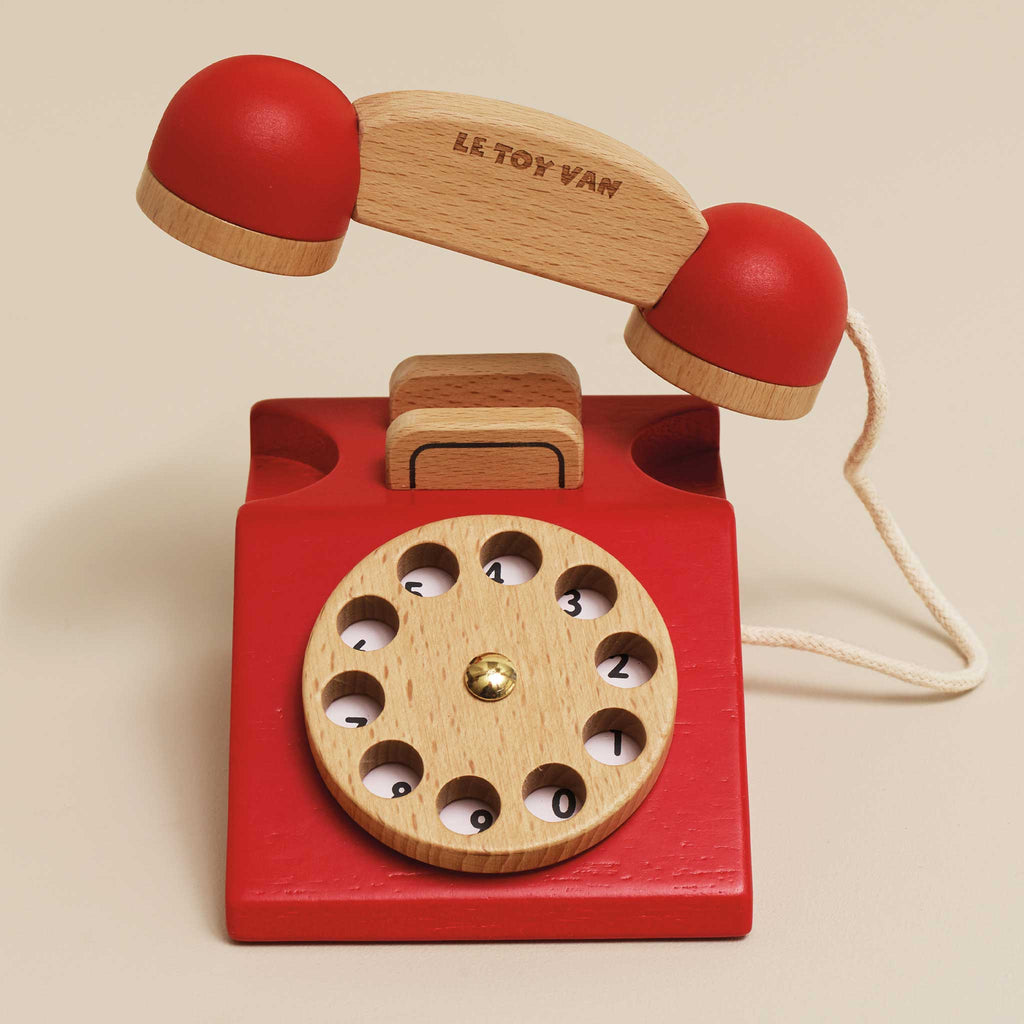 Wooden Vintage Phone