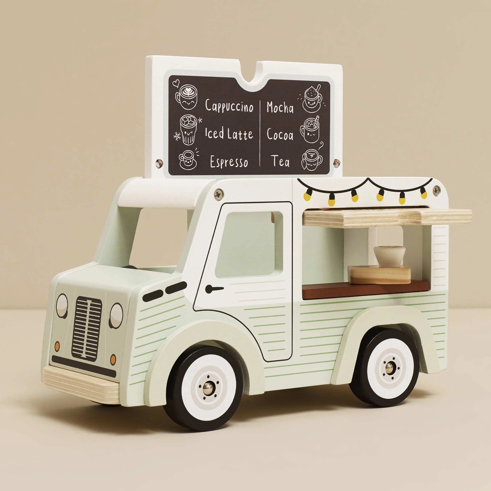 Wooden Cafe Van
