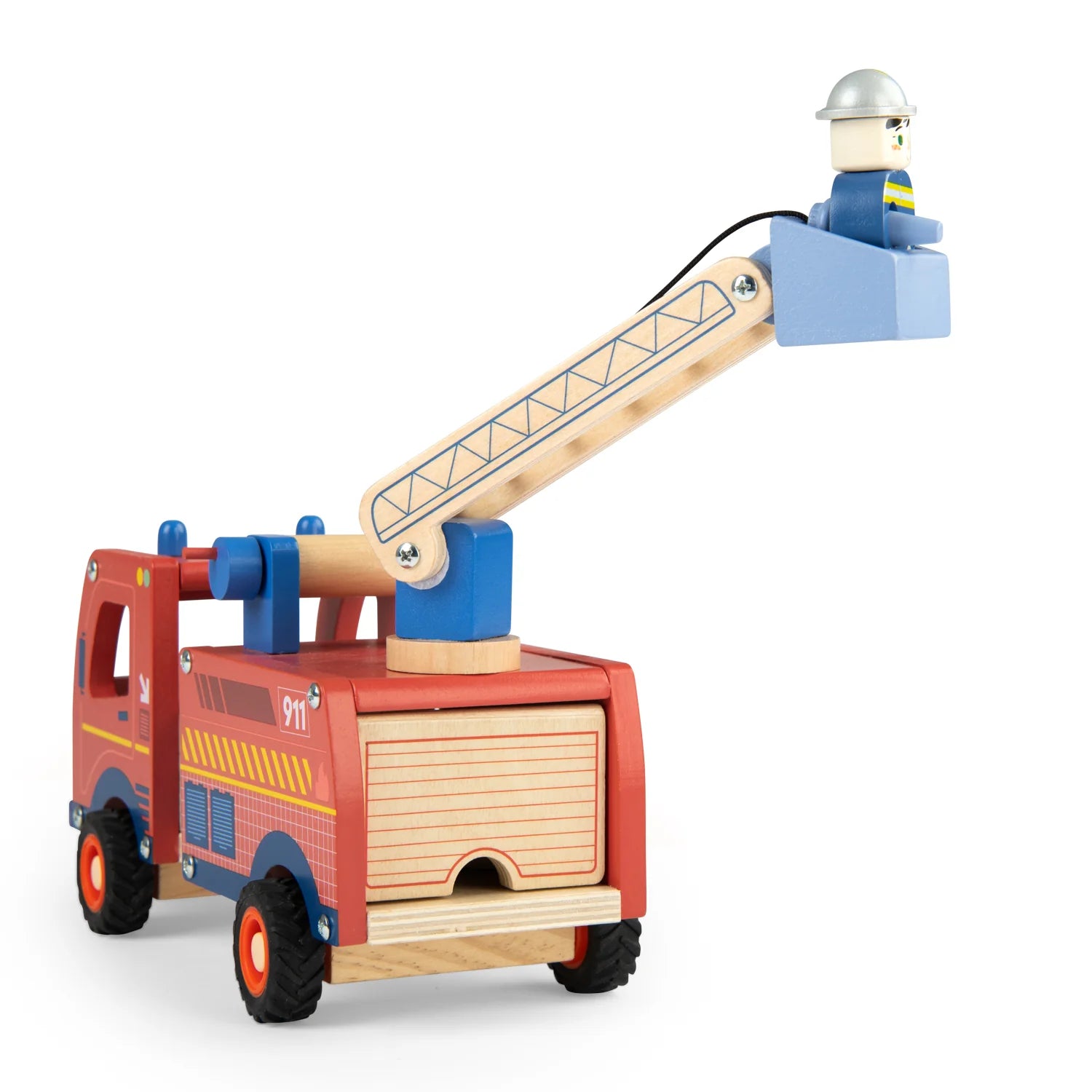 Wooden Fire Truck