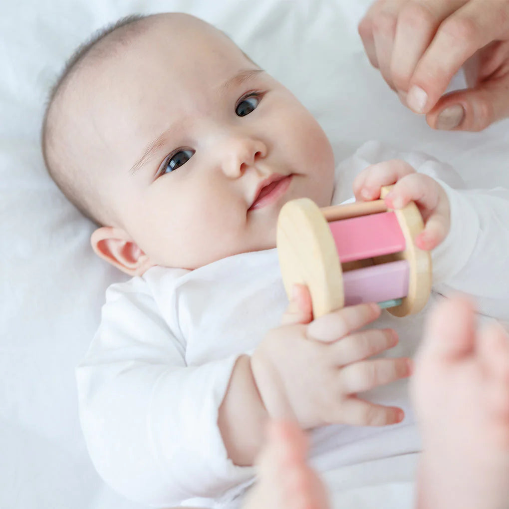 Wooden Roller Baby Toy