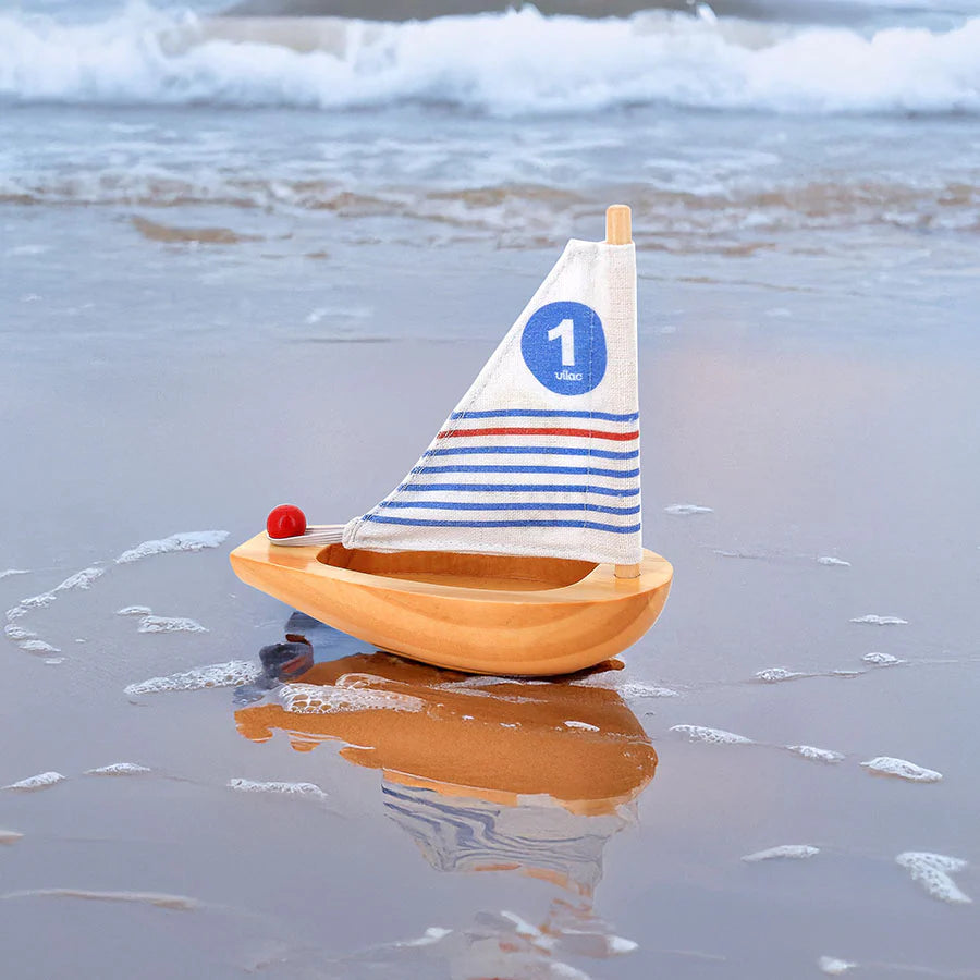 Tiny Bath Sailboat